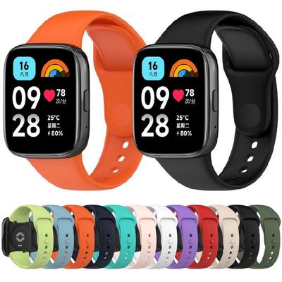Резиновый силиконовый ремешок для часов для Redmi Watch3 Lite Active Спортивные часы