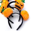Hair Hoop DIY Halloween Pumpkin Headwear Headband Soft Fabric Catoon Gift Dropshipping