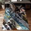 Assassin's Creed Printed Area Rug Carpet for Bedroom Living Room Home Decor Rugs Mat Non Slip Mat Rug for Bedside