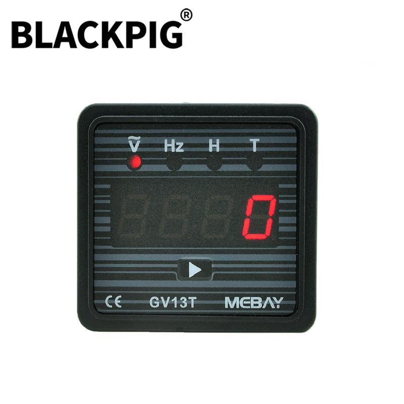 M GV13T AC220V Generator Multifunction Digital Meter Display Voltmeter Frequency Hour Runtime Test Panel Meter
