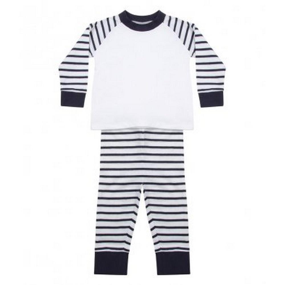 Larkwood Baby Boys/Girls Striped Pyjamas