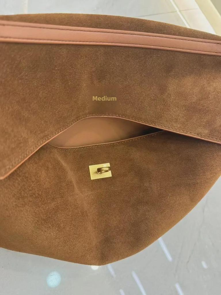 Роскошная сумка-тоут Rodeo Suede Frosted Tote от B: Большая сумка и кроссбоди в европейско-американском стиле