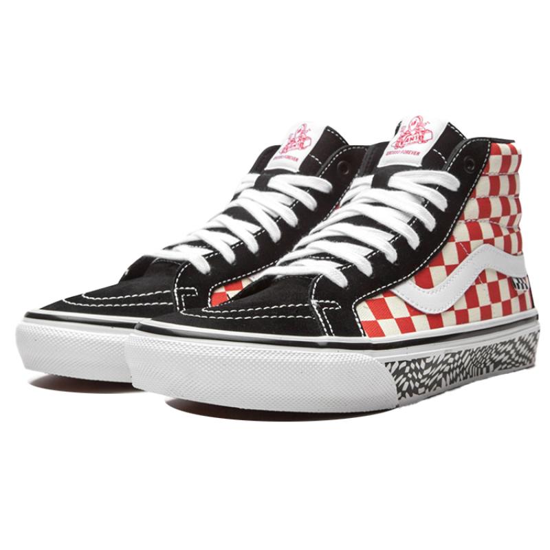 Vans Кеды Skate Sk8 Hi Reissue 'Grosso 84 Red Checkerboard' Vans VN0A5KYR428