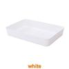 2547 Drawer Separated Storage Box Kitchen Tableware Small Box Rectangular Plastic Desktop Cosmetics Storage