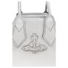 VIVIENNE WESTWOOD Yasmine Classic Логотип бренда Сумка через плечо из ПУ Женские сумки Серебряный 5C010006WS000DQ401
