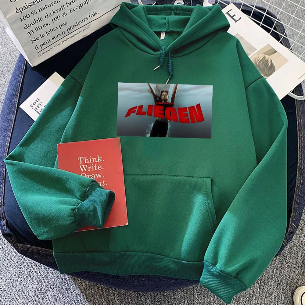 Флиен Нина Чуба Худи Альбом Графическая Печать Свитшоты Sudaderas С Длинным Рукавом Зимние Мужские/Женские Пуловеры Уличная Одежда Унисекс