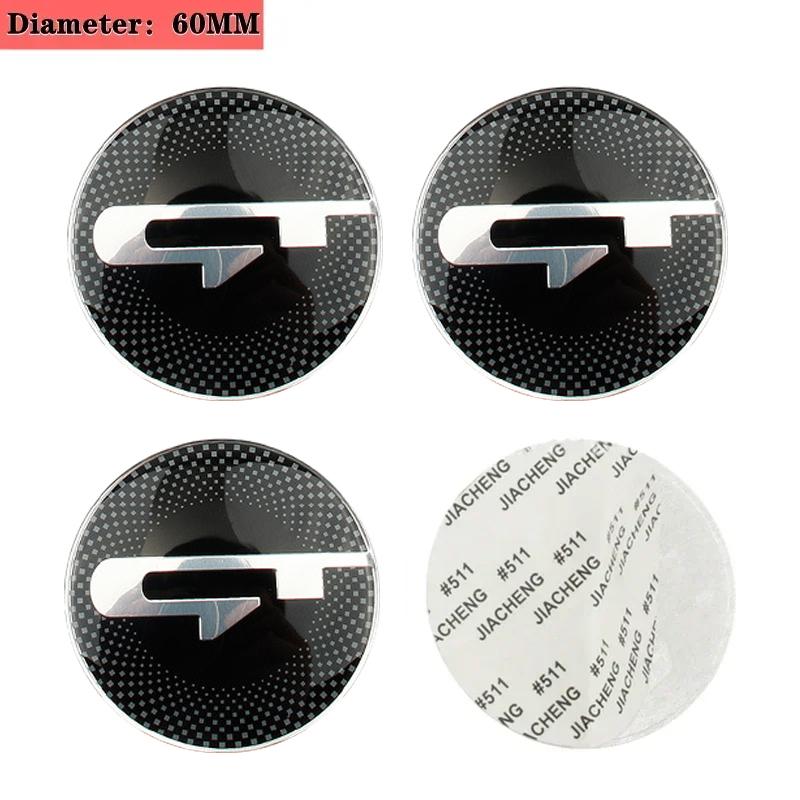 ABH3   4PCS 60MM Car Wheel Center Hub Sticker for KIA K3 K5 K2 K7 K9 KX3 Stinger Forte Sportage R Rio Soul Ceed Sorento Accessories