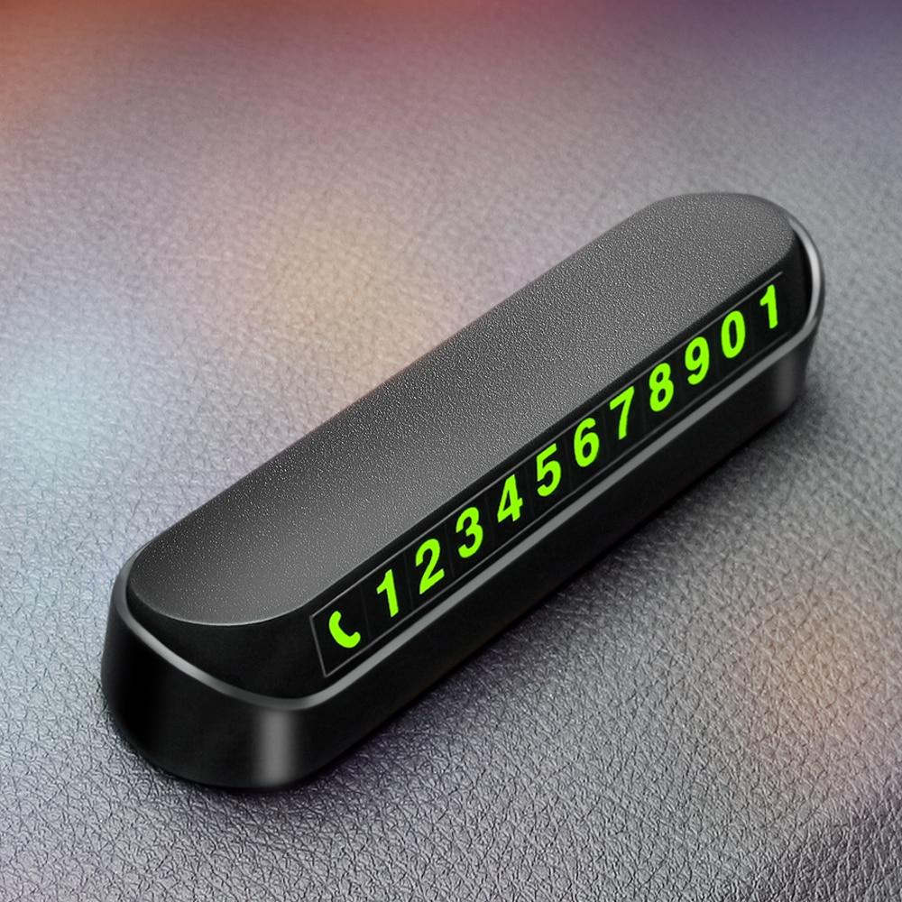Скрываемая временная карта для парковки автомобиля с номером телефона для Renault Talisman Captur Espace Clio Megane Koleos Scenic 4