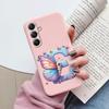Phone Case For Samsung Galaxy A15 A25 A35 A55 A13 Colorful Letter Love Flower Butterfly Women INS Shell Fundas Bumper Soft Cover