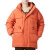 Puma Свободный теплый пуховик с принтом логотипа, унисекс, верхняя одежда, оранжевый 539760-79
