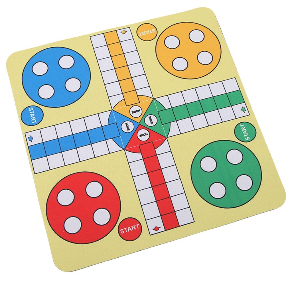 Доска для игры в шахматы Flying, складная, компактная, моющаяся, из кожи, можно использовать как коврик для мыши, доска для вечеринок