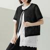 Dedra Poshia Ribbon Lace Cardigan 100 Size Caf3011