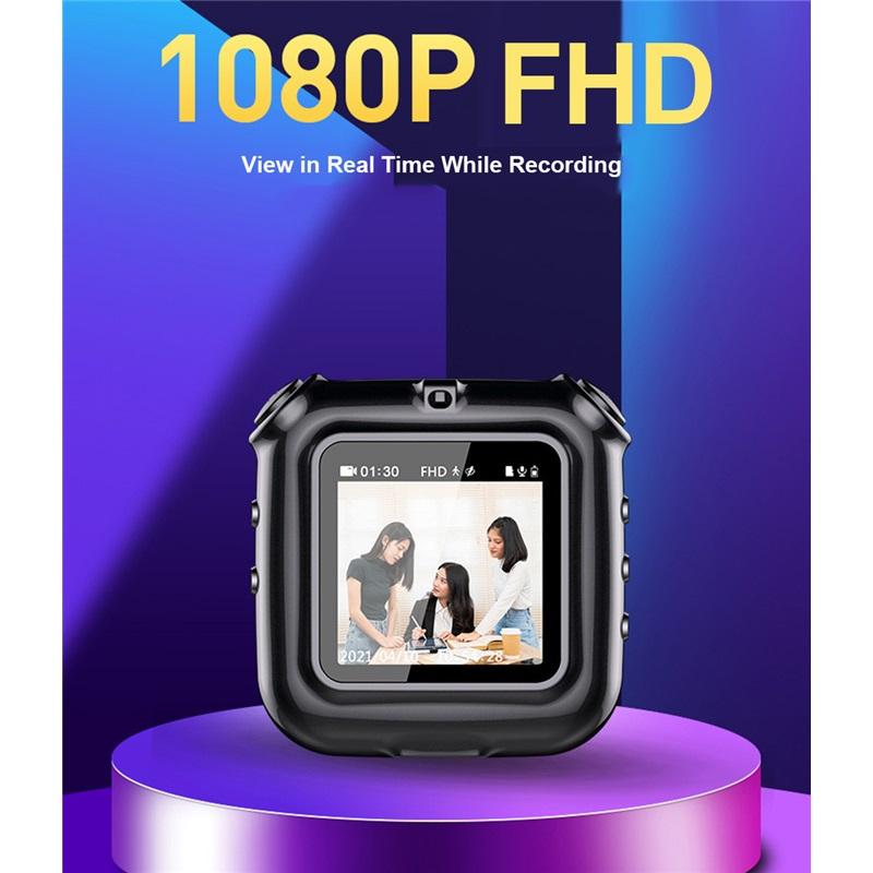 V9 Мини Клипса Ожерелье Камера 1080P Портативная Cam Экран Дисплея Аудио Видео Голос Фото Запись Умная Запись Циклом Видеокамера