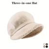 Women Beret Hat Classic French Style Beret for Women Winter Warm Breathable Casual Beret Caps for Outing Travelling Vacation
