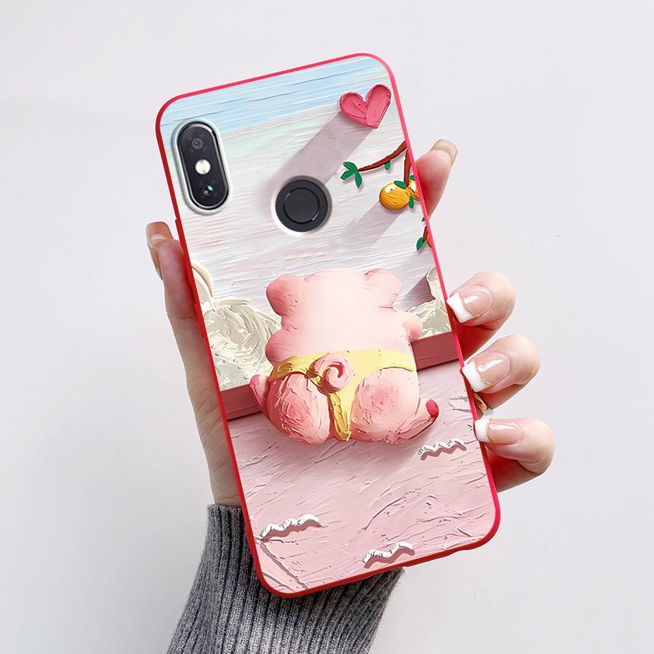 For Xiaomi Redmi Note 5 Pro Case Cute Rabbit Panda Cover TPU Soft Silicone Funda For Xiaomi Redmi Note 5 MEI7S MEI7 Note5 Bumper