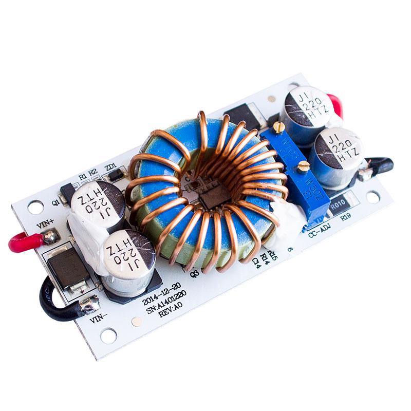 Повышающий преобразователь постоянного тока в постоянный ток Мобильный источник питания 10 А, 250 Вт, светодиодный драйвер, повышающий модуль питания