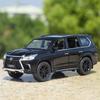 Toyota Lexus LX570 Large Off-Road SUV Simulation Diecast & Toy Vehicles Sounds & Light Pull Back Car 1:32 Alloy Collection Model