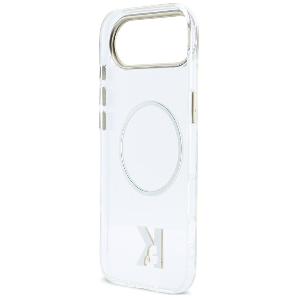 Karl Lagerfeld IML K Head Logo MagSafe Case for iPhone Air Clear