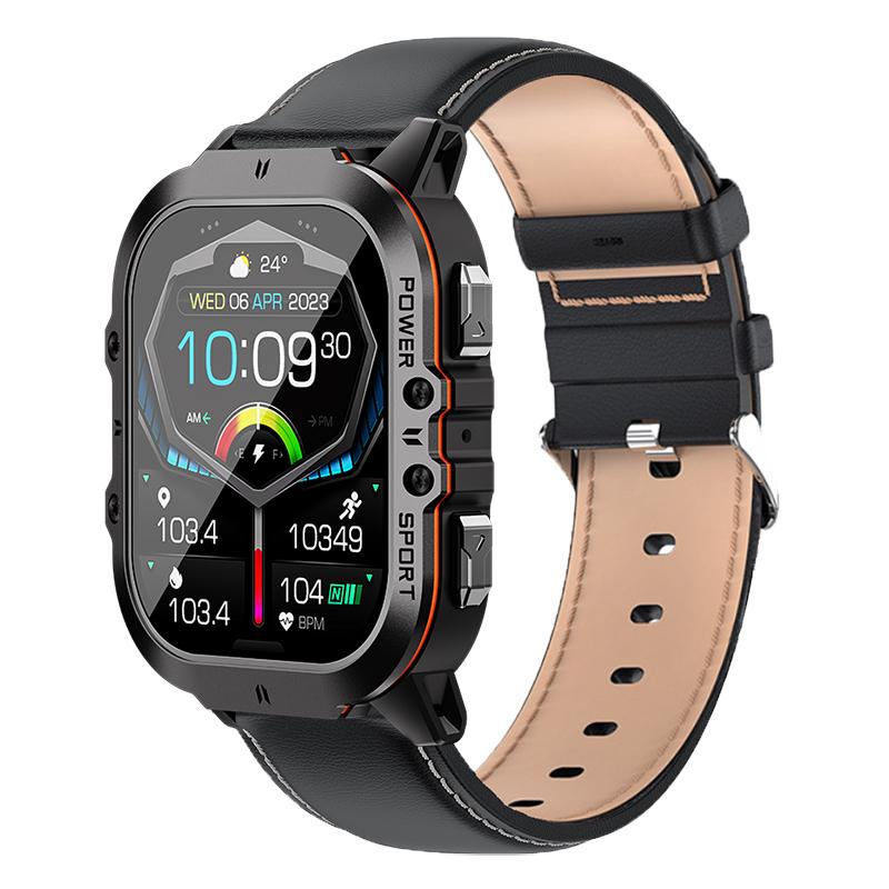SCIONE Умные часы с пульсометром Bluetooth, голосовым помощником, Amoled-экраном, спортивные часы, умный браслет