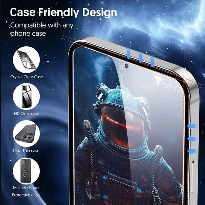 4 шт. защитных стекол для экрана iPhone 16e, антишпионское защитное стекло для экрана iPhone 16e, закаленное стекло для iPhone 16e 16 Pro Max
