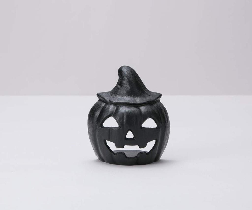 Подставка для свечи Iwachu Pumpkin Black Body Size xx 10 29530 Nanbu Ironware (см) 8.5 7.5 (ЧАС)