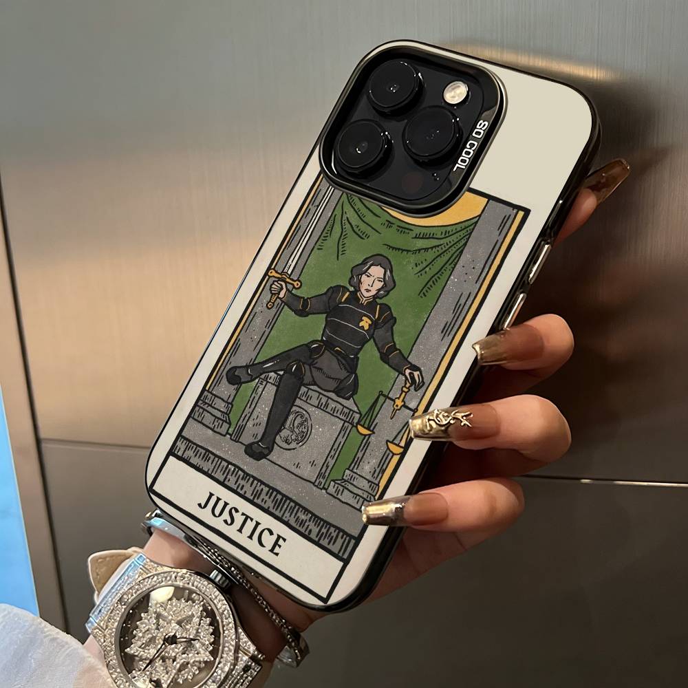 Avatar Tarot Phone Case For IPhone17 16 11 12 13 14 15 16 Pro Max Plus Cover Colored Silver Funda Bumber