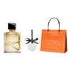 SAINT LAURENT Пробник Парфюма Наборы Одежды Туалетная Вода EDP Цветочный Аромат 7.5мл/30мл+Ароматерапия Гардения+Сумка для Покупок Нежный