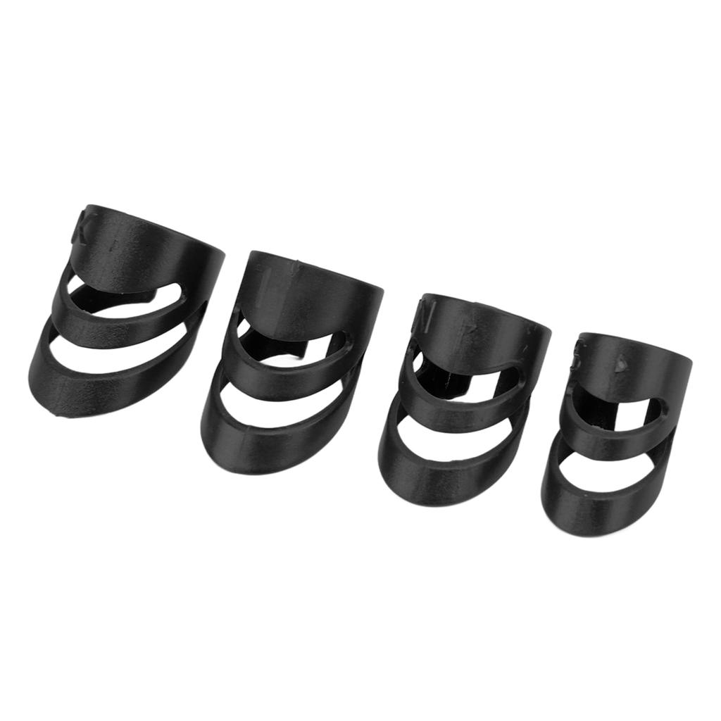 4 шт. Напальчники для гитары, защита кончиков пальцев, набор аксессуаров для инструмента, комплект для бас-гитары, банджо