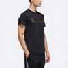adidas Ai Gfx Ss Foil Sports Bronzing Printing Round Neck Short Sleeve Black Men's EH3814