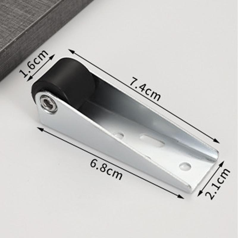 Комплект из 4-х прочных универсальных колес с винтом - бесшумные нейлоновые колеса для раздвижных дверей и вертикальной миниатюрной мебели