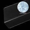 Frcolor Product Set of Transparent Tabletop Suitable for Reception Business and Dividers, L-shaped Dividers, 28cm, 6, Partitions, Shelves, Shelves,