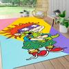 1Pc Rugrats Outdoor Fun Adventure Carpet Rug Customizable Soft Washable Antislip Home Living Room Sofa Mats Personalized Rug 0917187
