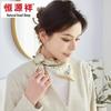 Hengyuanxiang New Chinese Style Silk Square Scarf