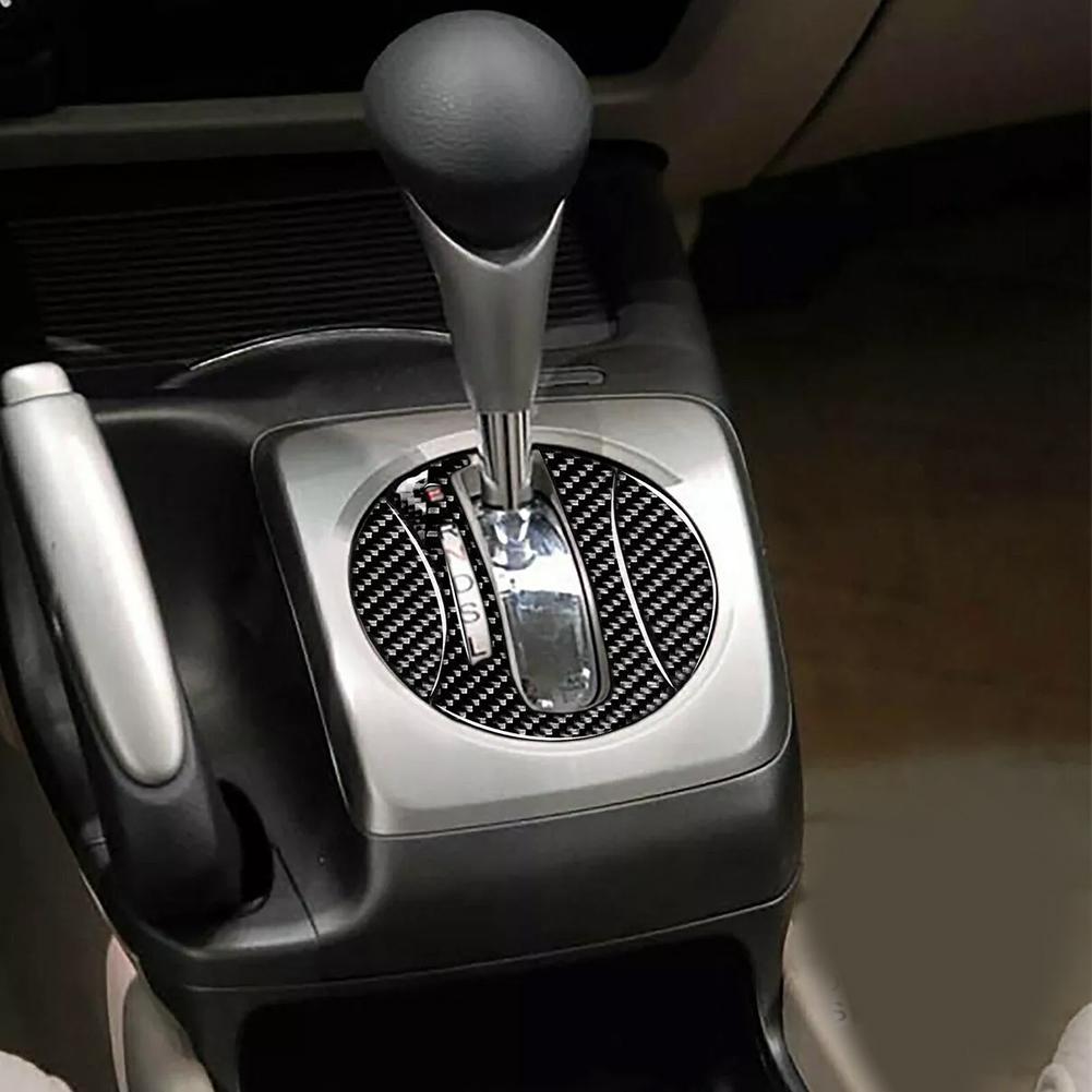 Для Honda Civic 8th 2006-2011 АКПП Чехол Отделка из углеродного волокна Модный дизайн Высококачественная текстура