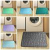 Non-slip Bath Mat Water Absorption Cobblestone Embossed Durable Bathtub  Bathroom