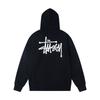 Unisex Oversized Cotton Sweatshirt With Minimalist Letter Embroidery Streetwear Style Fall Casual Top