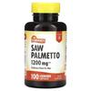 Saw Palmetto, 1,200Mg, 100 Rapid Release Capsules