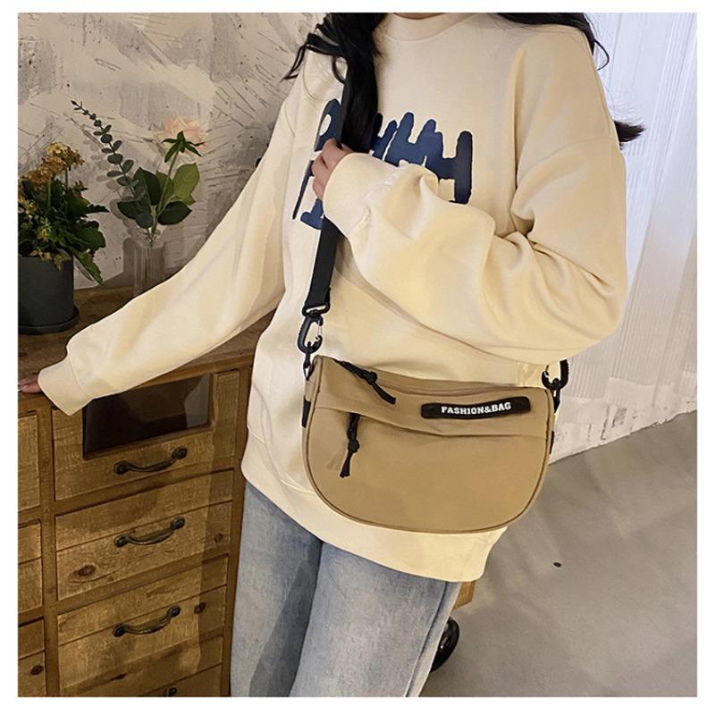 Женский универсальный повседневный рюкзак для покупок, мобильного телефона, на одно плечо, модная нейлоновая пленка, водонепроницаемая сумка через плечо, корейская версия, модная