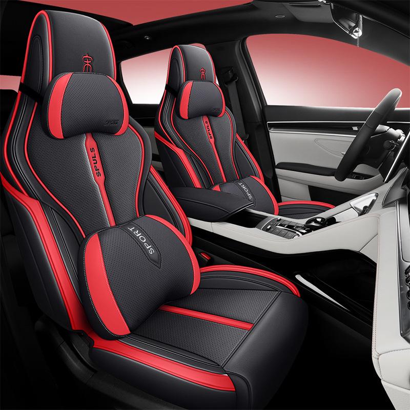 BYD Song PLUS Five-Seat Leather Seat Covers for All Seasons, Full Coverage