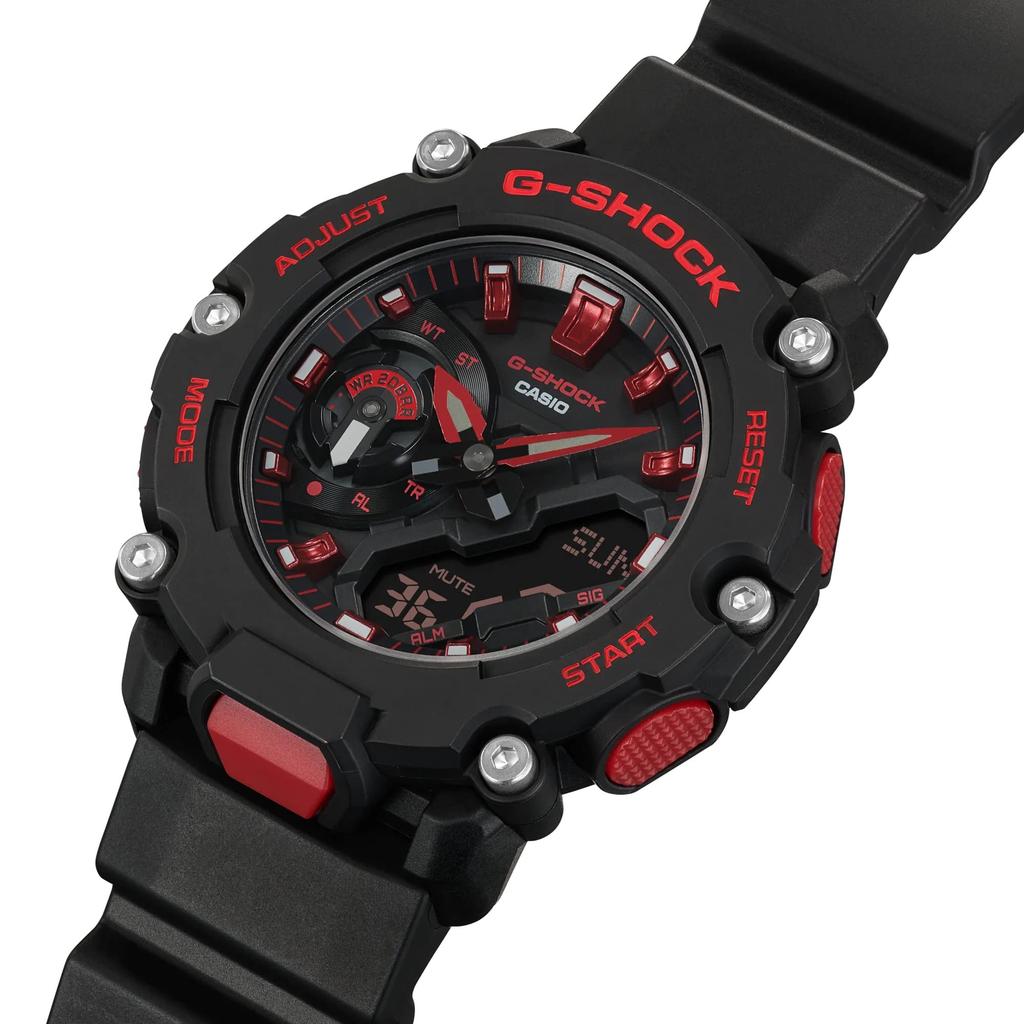 Casio Часы Overseas Модель G-SHOCK GA-2200BNR-1A Мужские [Товар]