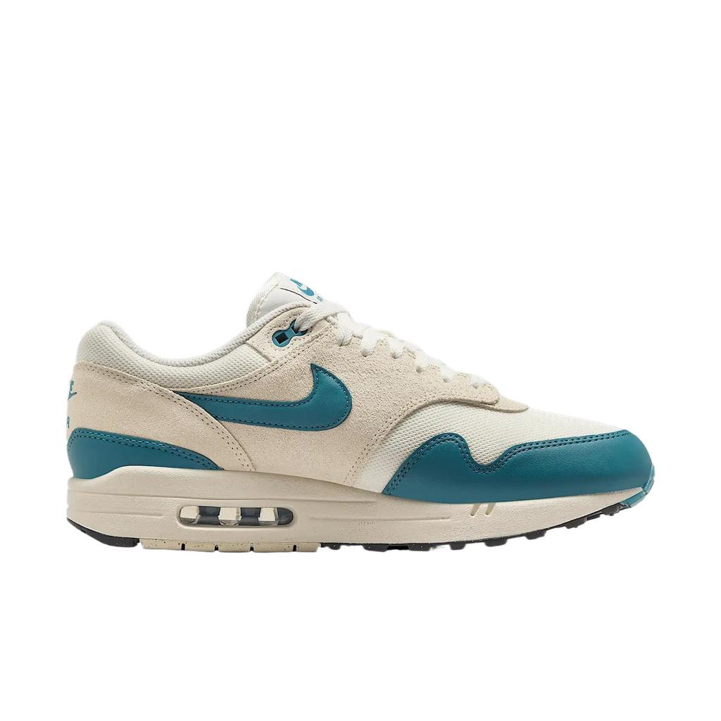 Nike Air Max 1 Essential Smokey Blue Men Sneakers Soft-Pearl Light-Khaki Black FZ5808-011