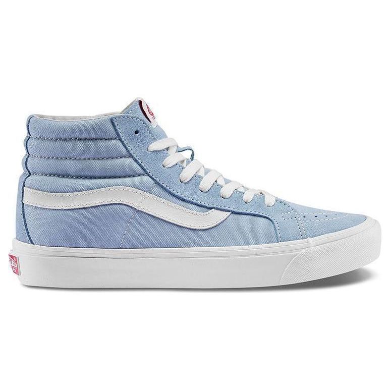 Vans Sk8 Lx Retro Solid Color Casual High Top Skate Shoes Unisex Sneakers Blue White VN0A4BVBVZ5