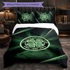Celtic FC Themed Bedding 3Pcs Duvet Cover Set Decorative Bed Linen For Teen Room Home Decoration