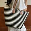 Commuter Large-capacity Bag Women's 2025 New Foreign Versatile Shoulder Bag Summer Beach Vacation Straw Bag