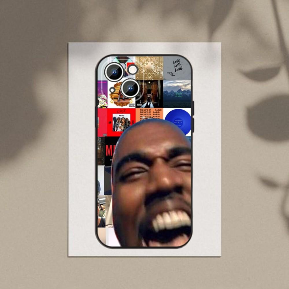 Funny Kanye West Ye Phone Case Phone Case For Apple iPhone 15,14,13,12,11,XS,XR,X,8,7,Pro,Max,Plus,mini Silicone Black Cover