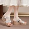 New Women Summer Comfort Breathable Sandals Platform Shoes Wedge High Heel Open Toes Fashion Beach Causal Sandal