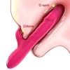 Вибратор для точки G для женщин Секс-игрушка Вагинальный клиторальный массажер Мощная вибрация Телескопическое вращение Вибратор Машина для лизания