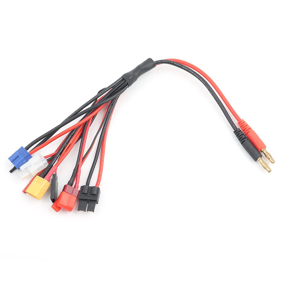 Многоразовая зарядная вилка для аккумулятора 8 в 1, конвертируемая кабельная линия для зарядного устройства IMAX B6