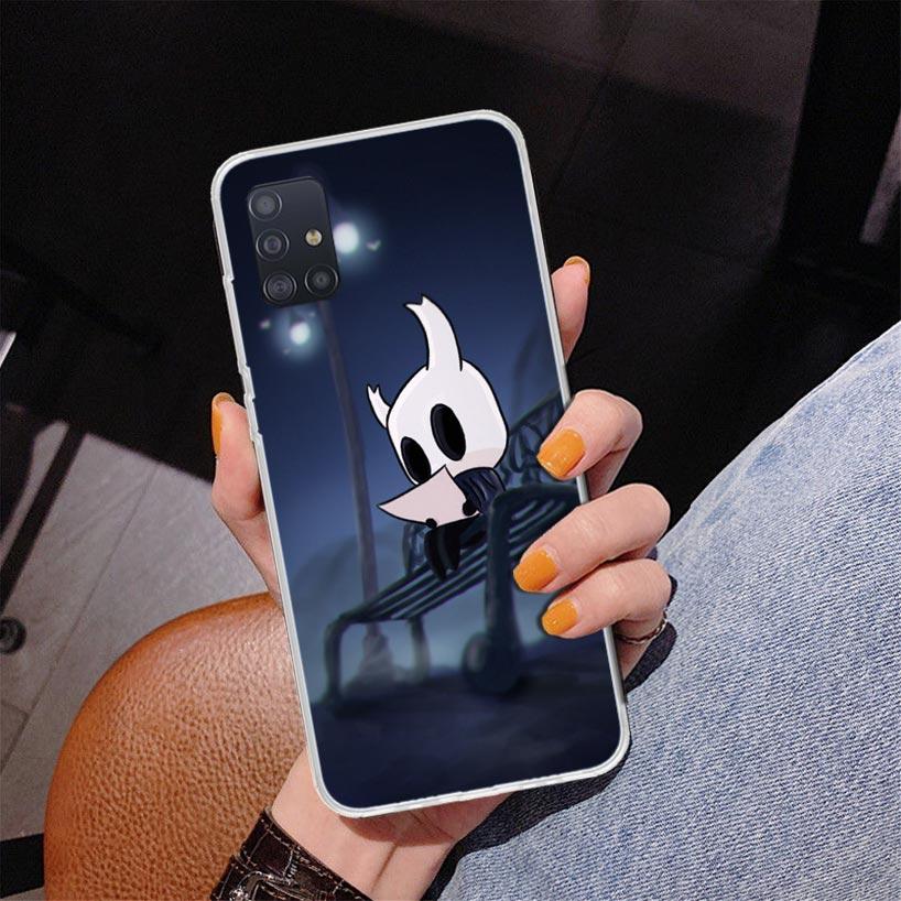Мультяшный чехол для телефона Hollow Knight для Samsung Galaxy A52 A32 A22 A12 A51 A31 A50S A30S A20S A10S Note 20 Ultra 10 Plus S10 A72 A7