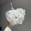 Мода Женщины Перо Сетка Пряжа Шляпа Свадебные Аксессуары Сетка Вуаль Головной Убор Шапки Повязка на Голову